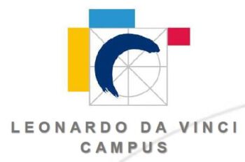 Logo mit grafischen Flächen